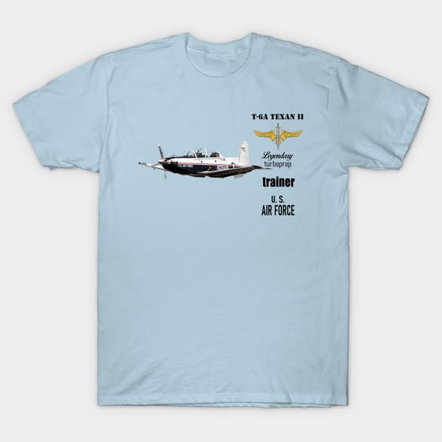 T-6A Texan II T-Shirt by sibosssr